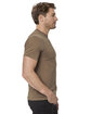 Threadfast Apparel Colors Unisex Garment Dyed T-Shirt walnut ModelSide