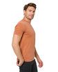 Threadfast Apparel Colors Unisex Garment Dyed T-Shirt pumpkin ModelSide