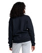 Jerzees Unisex Rugged  Sweatshirt black ink ModelBack