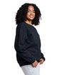 Jerzees Unisex Rugged  Sweatshirt black ink ModelSide