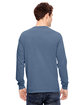 Comfort Colors Adult Heavyweight RSLong-Sleeve Pocket T-Shirt blue jean ModelBack