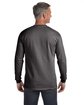 Comfort Colors Adult Heavyweight RSLong-Sleeve Pocket T-Shirt pepper ModelBack