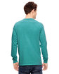 Comfort Colors Adult Heavyweight RSLong-Sleeve Pocket T-Shirt seafoam ModelBack