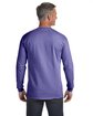 Comfort Colors Adult Heavyweight RSLong-Sleeve Pocket T-Shirt violet ModelBack