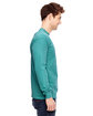 Comfort Colors Adult Heavyweight RSLong-Sleeve Pocket T-Shirt seafoam ModelSide
