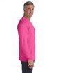 Comfort Colors Adult Heavyweight RSLong-Sleeve Pocket T-Shirt peony ModelSide