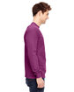 Comfort Colors Adult Heavyweight RSLong-Sleeve Pocket T-Shirt boysenberry ModelSide