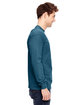Comfort Colors Adult Heavyweight RSLong-Sleeve Pocket T-Shirt topaz blue ModelSide