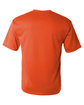 C2 Sport Unisex  Basic Performance T-Shirt burnt orange ModelBack