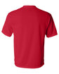 C2 Sport Unisex  Basic Performance T-Shirt red ModelBack