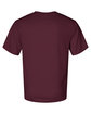 C2 Sport Unisex  Basic Performance T-Shirt maroon ModelBack