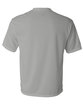 C2 Sport Unisex  Basic Performance T-Shirt silver ModelBack