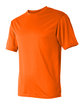 C2 Sport Unisex  Basic Performance T-Shirt safety orange ModelSide