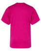 C2 Sport Youth Performance T-Shirt hot pink ModelBack