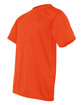 C2 Sport Youth Performance T-Shirt burnt orange ModelSide