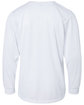 C2 Sport Youth Performance Long Sleeve T-Shirt white ModelBack