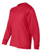 C2 Sport Youth Performance Long Sleeve T-Shirt red ModelSide