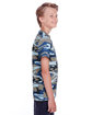 Code Five Youth Camo T-Shirt blue woodland ModelSide