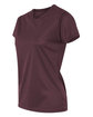 C2 Sport Ladies' Performance T-Shirt maroon ModelSide