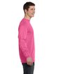 Comfort Colors Adult Heavyweight RS Long-Sleeve T-Shirt neon pink ModelSide