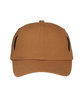 Outdoor Cap Cargo Unstructured Solid Back With Side Pockets Hat  