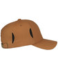 Outdoor Cap Cargo Unstructured Solid Back With Side Pockets Hat brown ModelSide