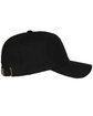 Outdoor Cap Cargo Unstructured Solid Back With Side Pockets Hat black ModelSide