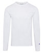 Champion Adult Long-Sleeve T-Shirt white OFFront