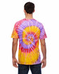 Tie-Dye Adult T-Shirt festival ModelBack