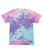 Tie-Dye Adult T-Shirt cotton candy FlatFront