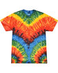 Tie-Dye Adult T-Shirt woodstock FlatFront