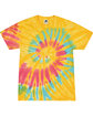 Tie-Dye Adult T-Shirt aurora FlatFront
