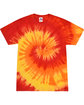 Tie-Dye Adult T-Shirt blaze FlatFront