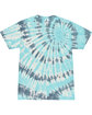 Tie-Dye Adult T-Shirt coral reef FlatFront