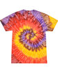 Tie-Dye Adult T-Shirt festival FlatFront