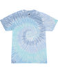 Tie-Dye Adult T-Shirt lagoon FlatFront