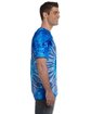 Tie-Dye Adult T-Shirt blue jerry ModelSide