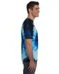 Tie-Dye Adult T-Shirt blue ocean ModelSide