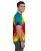 Tie-Dye Adult T-Shirt reactive rainbow ModelSide