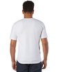 Champion Unisex Garment-Dyed T-Shirt white ModelBack