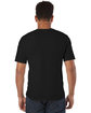 Champion Unisex Garment-Dyed T-Shirt black ModelBack