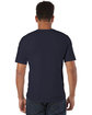Champion Unisex Garment-Dyed T-Shirt navy ModelBack