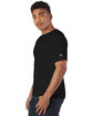 Champion Unisex Garment-Dyed T-Shirt black ModelQrt