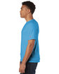 Champion Unisex Garment-Dyed T-Shirt delicate blue ModelSide