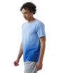 Champion Unisex Classic Jersey Dip Dye T-Shirt ath royal ombre ModelSide