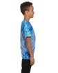 Tie-Dye Youth T-Shirt blue jerry ModelSide