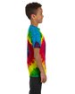 Tie-Dye Youth T-Shirt reactive rainbow ModelSide