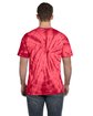Tie-Dye Adult Spider T-Shirt spider red ModelBack