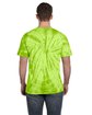 Tie-Dye Adult Spider T-Shirt spider lime ModelBack