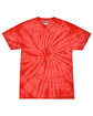 Tie-Dye Adult Spider T-Shirt spider red FlatFront